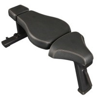 Banc d'hyperextension multifonctionnel commercial moderne, chaise romaine de gym, machine d'extension dorsale, durable, écologique, unisexe, sécuritaire