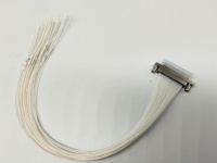 Conector Rectangular Mini de 37 Pines Serie J30J-37TJL, Arnés de Cables de Cobre, Conector Macho Chapado en Oro para Conexiones de Cables de PCB Aeroespaciales