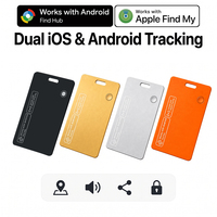 Localizador de Tarjetas Global Personalizado con Logotipo OEM, Ligero (13g), Resistente al Polvo, Compatible con iOS y Android, para Viajes de Negocios