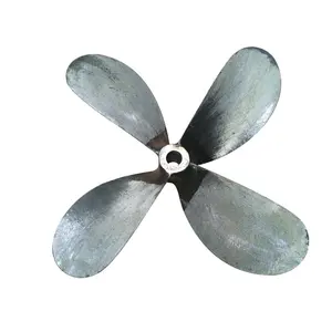 Customized four blades brass type marine propellers