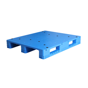 Palette en plastique recyclable écologique <span class=keywords><strong>LILE</strong></span> DCW-1210 à surface plate grillagée simple face pour entrepôt frigorifique et construction en béton - Product Image 6
