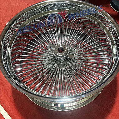 デイトン100スポーク ワイヤーホイール 14インチ7J リバース dayton