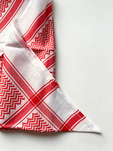 Écharpe arabe Shemagh yéménite et saoudienne du Moyen-Orient, Keffiyeh palestinienne Arafat, châle en polyester, foulard palestinien Keffiyeh - Product Image 3