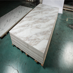 Foglio di marmo <span class=keywords><strong>PVC</strong></span> <span class=keywords><strong>rivestimento</strong></span> UV 1220 * pannello 2440 impermeabile <span class=keywords><strong>bagno</strong></span> doccia decorazione pannello facile da installare - Product Image 3