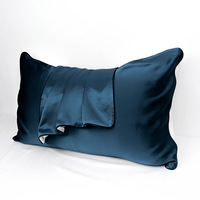 OEKO TEX100 Ensemble de taies d'oreiller 100% en soie de mûrier 16 19 22mm Taie d'oreiller 4 panneaux vierge en satin massif sublimation pour hôtels et maison