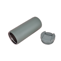 Mug à café anti-poussière avec couvercle, 500 ml, sans BPA, gobelet isotherme à double paroi, mug à eau pour les déplacements
