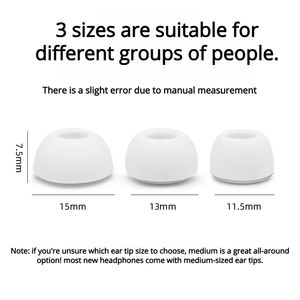 Accessoires pour écouteurs à réduction <span class=keywords><strong>de</strong></span> <span class=keywords><strong>bruit</strong></span> tendance, embout d'oreille en silicone liquide <span class=keywords><strong>de</strong></span> remplacement pour <span class=keywords><strong>Airpods</strong></span> Pro 3 2 - Product Image 2