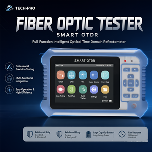 เครื่องทดสอบไฟเบอร์ออปติกแบบพกพา MINI SMART OTDR TM292D 1310/1550nm หน้าจอสัมผัส ฟังก์ชั่นหลากหลาย พร้อม VFL OPM OTDR - Product Image 3