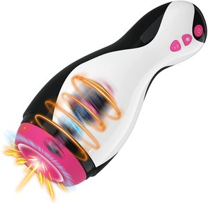 Copa Masturbadora Automática Interactiva con Simulación <span class=keywords><strong>de</strong></span> <span class=keywords><strong>Voz</strong></span> Inteligente, Copa Masturbadora Vaginal con Calefacción, Juguetes Sexuales para Hombres - Product Image 1