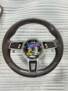 Pour Porsche <span class=keywords><strong>911</strong></span> 997 Carrera S 4 4S Turbo GT2 RS Gts Speedster <span class=keywords><strong>Sport</strong></span> <span class=keywords><strong>Classic</strong></span> 2004 à 2012 Volant en cuir - Product Image 5