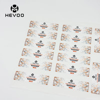 Étiquettes autocollantes transparentes imperméables pour flacons en verre de 10 ml, emballage en vrac pour petits flacons