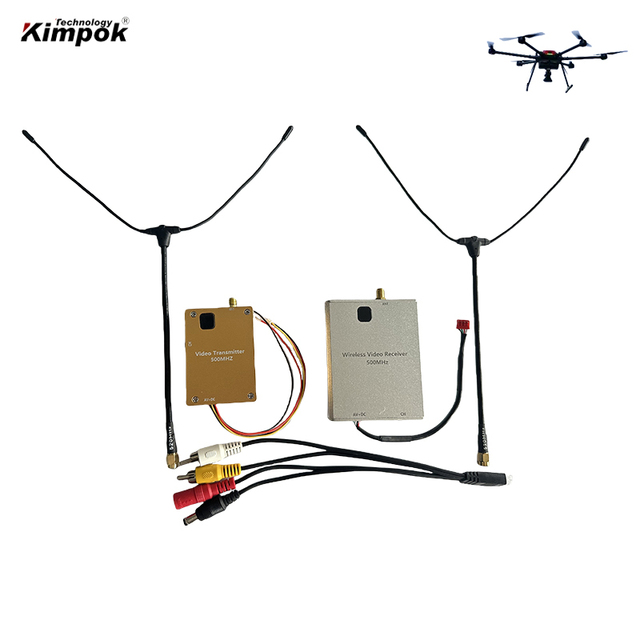 40km 700-800Mhz UAV Video Transmitter and Receiver Drones Video Link Drone VTX 8 Channels