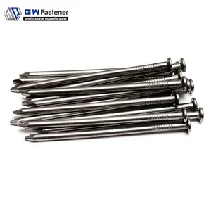 Bright Steel Smooth Shank Common Nails Stainless steel Hot dipped galvanized steel Nails