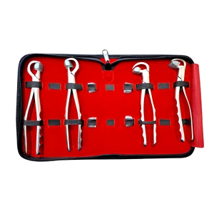 Kit de Fórceps para Extracción Dental en Adultos, Instrumentos Quirúrgicos Ergonómicos de Acero Inoxidable de Precisión, Proveedor Mayorista - Product Image 1