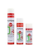 Vente en gros de mousse de polyuréthane expansive à cellules fermées de 750 ml, mousse de polyuréthane pour la construction et le montage