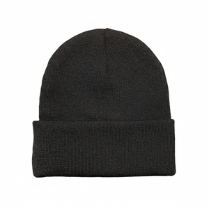 <b>Hat</b> Soft Knit Beanie for <b>Men</b> beanie for sports and also for home use Soft Single Color Knitted <b>Winter</b> Custom Beanies 2026 - Product Image 1
