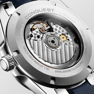 Reloj Mecánico Automático para Hombre con Esfera Azul Sunburst, Ventana de Fecha, Cristal de Zafiro y Correa de Goma, Reloj Deportivo de Pulsera - Product Image 3