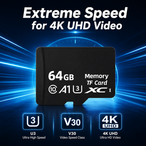การ์ดไมโครเอสดีความเร็วสูงคลาส 10 8GB 16GB 32GB 64GB 128GB 256GB 512GB การ์ดหน่วยความจำไมโครการ์ดหน่วยความจำโทรศัพท์มือถือ - Product Image 3