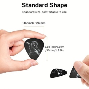 Accessoires pour plectres de guitare, plectres pour ukulélé, instruments de <span class=keywords><strong>musique</strong></span>, fabrication sur mesure, vente en gros, matériaux écologiques, guitare - Product Image 4