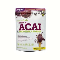 Sachet Doypack Multicolore Personnalisé avec Logo Imprimé et Fermeture Ziplock pour Emballage de Poudre Instantanée de Fruits, Curcuma, Cannelle et Betterave