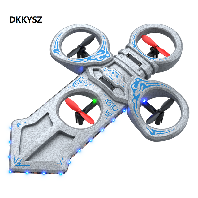 2025 Rechargeable RC Flying Sword Model Drone for Kids Adults Dazzling EPP Foam Colour Lights Sensor Charger Batteries
