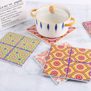 Posavasos de Cerámica Cuadrados Personalizados de Alta Calidad Directo de Fábrica - Product Image 2