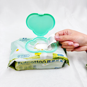 Lingettes pour bébé écologiques, jetables dans les toilettes, extra douces, non parfumées, à l'eau purifiée, lingettes nettoyantes, papier <span class=keywords><strong>toilette</strong></span> doux - Product Image 2
