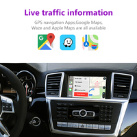Pour Mercedes Benz ML GL W166 X166 2012-2015 Android Auto sans fil Apple CarPlay multimédia AirPlay Mirror Link Youtube BOX