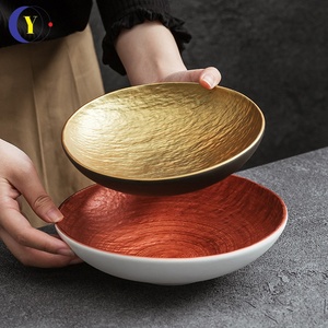 Factory Direct New Model round Noodle Bowl Light Luxury Style Salad and <b>Dinnerware</b> <b>Set</b> <b>for</b> Hotels - Product Image 1