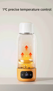 กาต้มน้ำไฟฟ้าแบบพกพาขวดสเตนเลส304/316ขนาดเล็กสำหรับการเดินทางสำหรับโรงแรมรถยนต์อลูมิเนียมสีสำหรับน้ำร้อน - Product Image 6