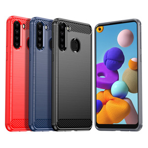 Funda ultrafina para Samsung S23, funda ligera de fibra de carbono PP, antiarañazos para Galaxy S23, <span class=keywords><strong>A20</strong></span>, A21, A22, A23, funda de carbono - Product Image 1