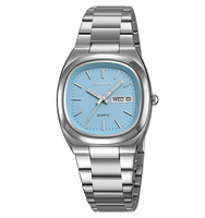 Guangzhou Vente en Gros de Luxe Hommes en Acier Inoxydable Étanche Montres à Quartz Logo Personnalisé Cadran Pointeur Chinois Montres de Couple