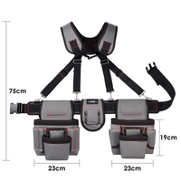 Henglai Personnalisé Nylon Échafaudage Peinture Électricien Outil Taille Sac Ceinture Organisateur-Support OEM