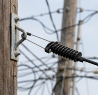 Serre-câbles de tension ADSS de qualité supérieure, en plastique sans bavure, pour usage industriel, pince de fixation pour câbles de l'industrie électrique
