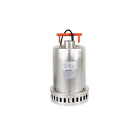 Pompe à eaux usées submersible 0,4 kW en acier inoxydable avec accouplement automatique
