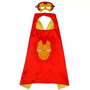Cape et masque de super-héros en polyester fabriqués en Chine pour enfants - Product Image 6