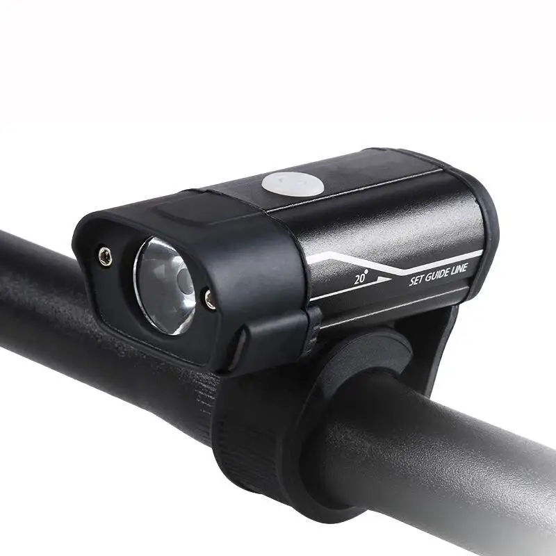 USB Rechargeable Bicycle Front Torch Flashlight High Quality 300 Lumen Bike Accesories Light with Built in Battery