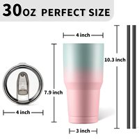 Taza de Viaje Multicolor de Acero Inoxidable con Aislamiento al Vacío para Café, Cerveza, Regalos Promocionales Seguros para Empresas