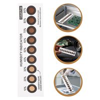 Kartu Indikator Kelembapan Ramah Lingkungan 9 Titik Bebas Kobalt Bebas Halogen Tahan Kelembapan untuk Kamera Speaker Gratis