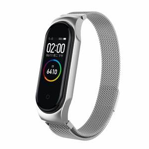 Correa de <span class=keywords><strong>Reloj</strong></span> Deportiva para <span class=keywords><strong>Xiaomi</strong></span> Watch 5 <span class=keywords><strong>6</strong></span> 7, Correa de <span class=keywords><strong>Malla</strong></span> de Acero Inoxidable y Bucle Milaneso Magnético Compatible con Relojes <span class=keywords><strong>XiaoMi</strong></span> - Product Image 4