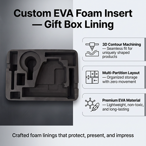 ถาดโฟม EVA ป้องกันไฟฟ้าสถิตสำหรับบรรจุภัณฑ์ชิ้นส่วนอิเล็กทรอนิกส์ - Product Image 4