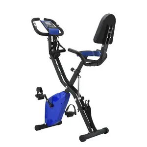 Whole Body Workout Super Quiet Folding Cycling Bike Magnetic Indoor Stationary Bike For Home