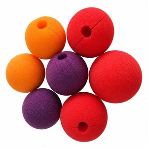 Nasi da Clown Rossi in Spugna per Travestimenti, Cosplay, Circo, Giocattoli, Feste per Bambini, Halloween, Natale e Carnevale - Product Image 6