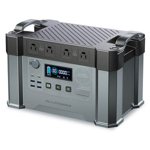 สถานีไฟฟ้าพกพา ALLPOWERS 2000w พร้อมพอร์ตเชื่อมต่อ แบตเตอรี่สำหรับใช้งานกลางแจ้งสำหรับตั้งแคมป์ สถานีพลังงานแสงอาทิตย์ - Product Image 2