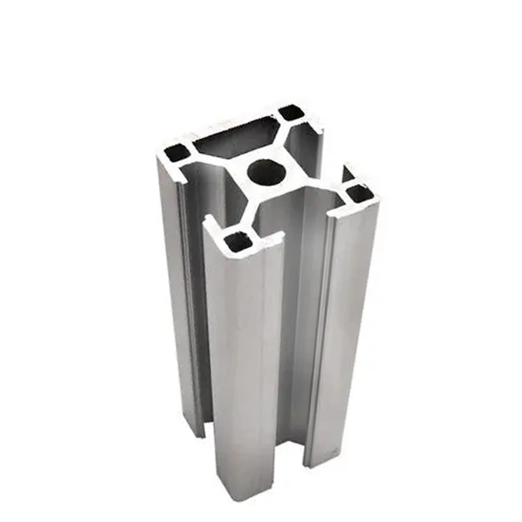 Custom Industry T-Slot Extruded Aluminum Profile For Fasteners Frame