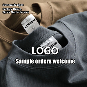 T-shirt Unisex di Lusso in Cotone 100% di Alta Qualità, Vestibilità Regolare, Stampa Logo Personalizzata, T-shirt da Uomo - Product Image 1