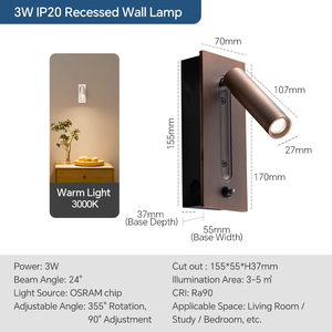 <span class=keywords><strong>Lampe</strong></span> murale accordéon pliable nordique avec interrupteur, design LED, <span class=keywords><strong>lampe</strong></span> murale de chevet pour chambre à coucher, décoration intérieure - Product Image 2