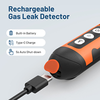 Detector de Fugas de Gas Natural Tipo Pluma LifeBasis, Detector de CH4/LPG para Inspección de Tuberías de Gas Urbano y Verificaciones de Seguridad de Gas Residencial