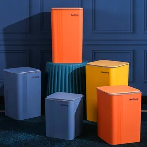 سلة قمامة ذكية سعة 10 لترات سلة قمامة أوتوماتيكية للمطبخ بدون حساس للحركة سلة قمامة - Product Image 4