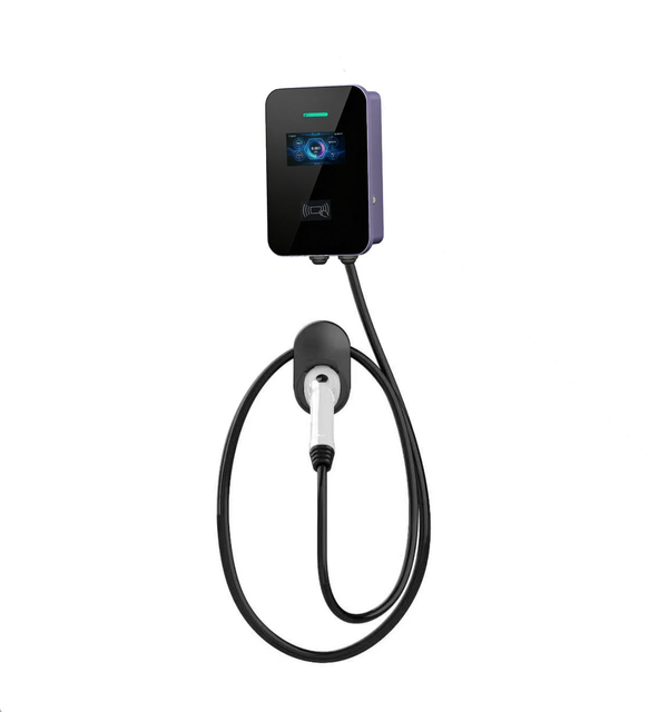 Wallbox EV Charger 7kw/11kw/22kw NACS Type2 Type1 GBT Customize Wholesale EVSE Wifi Blue Tooth APP AC EV Charging Station